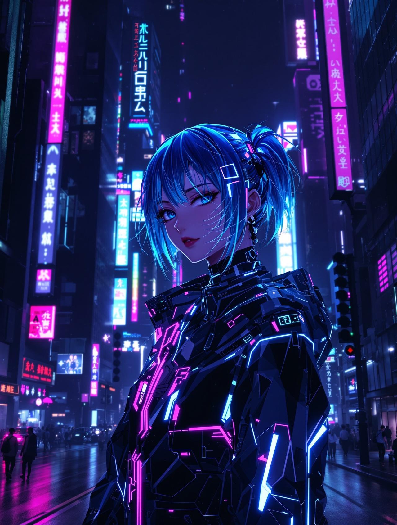 亲亲漫画网编辑推荐番剧《崩坏都市》封面 - 赛博朋克 / 科幻,编辑冷霜倾情推荐